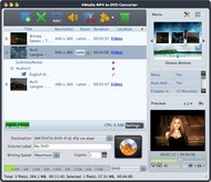 4Media MP4 to DVD Converter for Mac screenshot